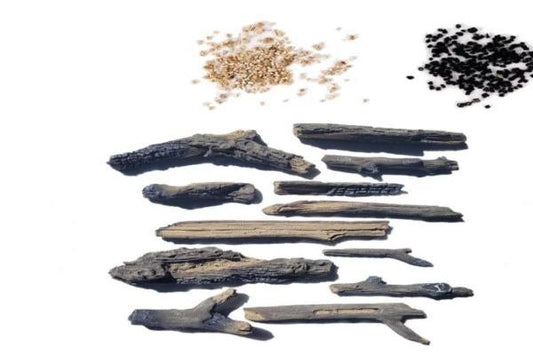 Amantii 12 Pcs. Oak Decorative Media Kit | DESIGN-MEDIA-OAK-12PCE-LG