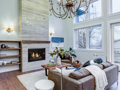 Monessen Attribute 32" Universal Circulating Vent Free Firebox with Radiant Face and Multitonal Gray Reversible Panels