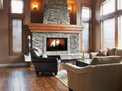 Majestic Royalton 36" Radiant Traditional Wood Burning Fireplace