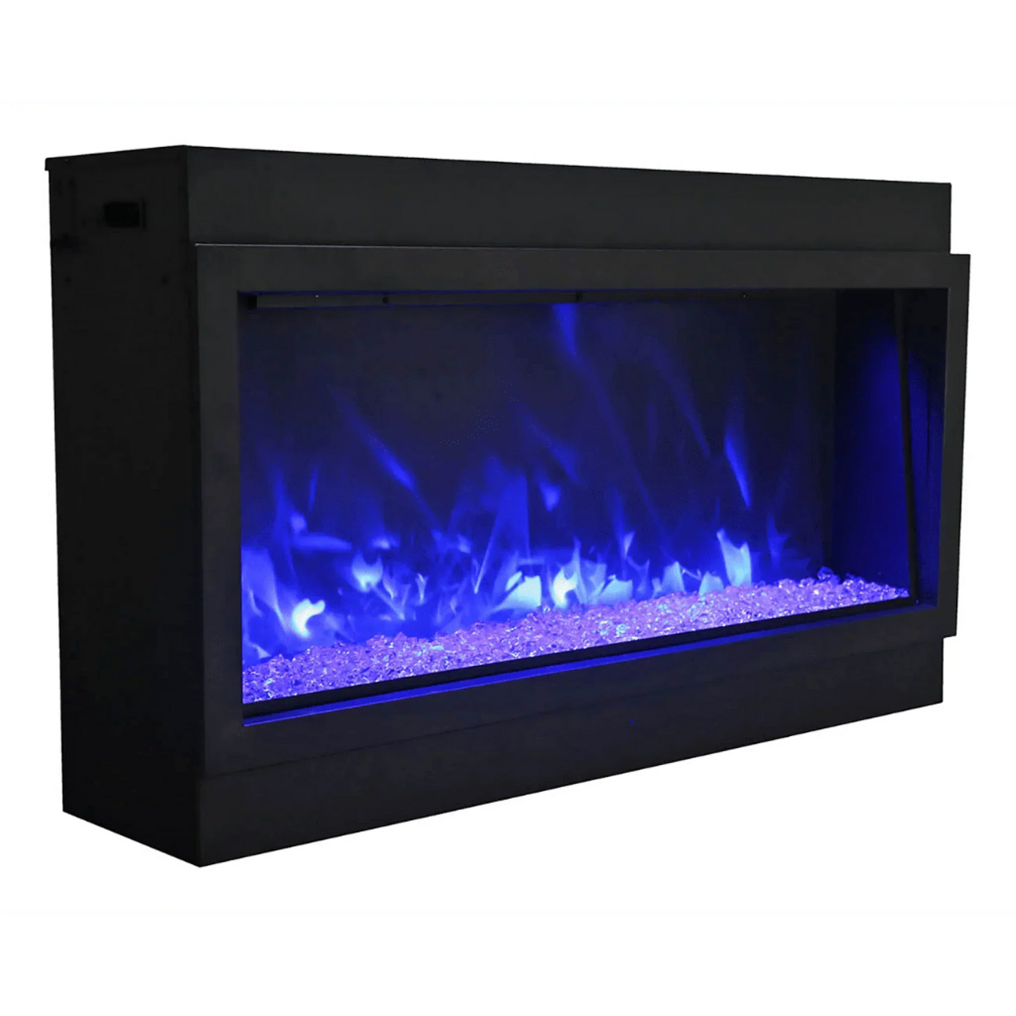 Amantii Panorama Deep 72" Full View Indoor Outdoor WiFi Enabled Smart Electric Fireplace | BI-72-DEEP-OD