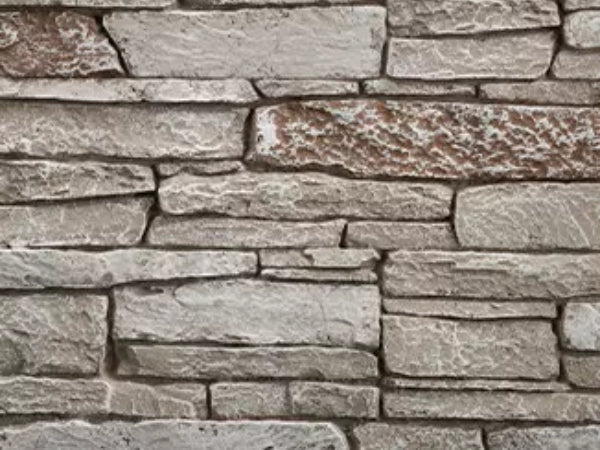 Majestic Castle Stone Brick Interior Panels Meridian Platinum 42" Gas Fireplace