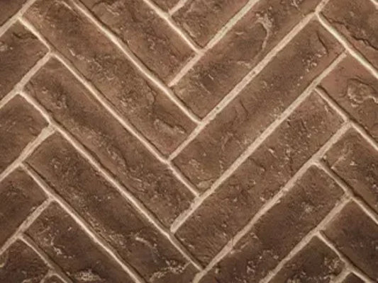 Majestic Tavern Brown Herringbone Brick Interior Panels for Meridian Platinum 42" Fireplace