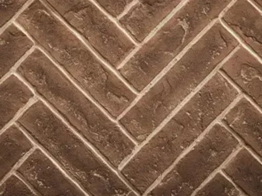 Majestic Tavern Brown Herringbone Brick Interior Panels for Meridian 42" Gas Fireplace