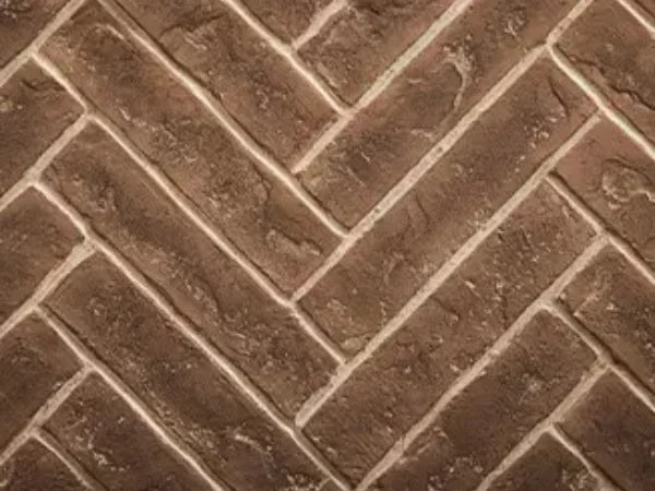 Majestic Tavern Brown Herringbone Brick Interior Panels for Meridian 36" Gas Fireplace