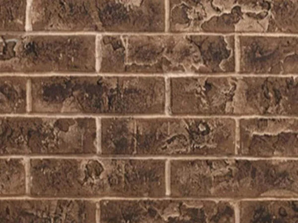 Majestic Tavern Brown Brick Interior Panels Quartz Platinum 36" Gas Fireplace