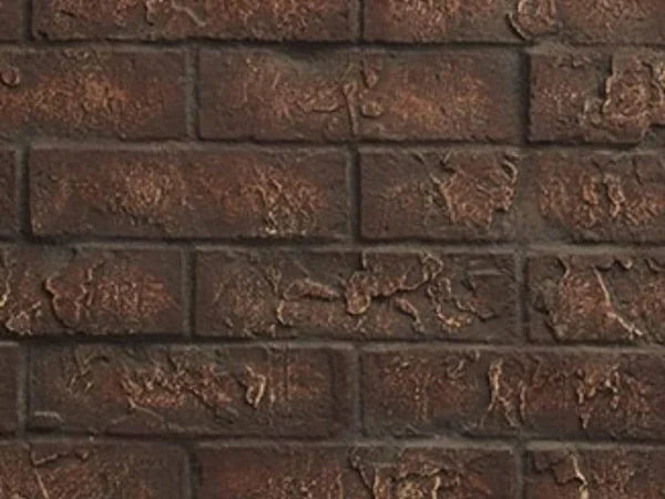 Majestic Cottage Red Brick Interior Panels for Marquis II See-Through 42" Gas Fireplace