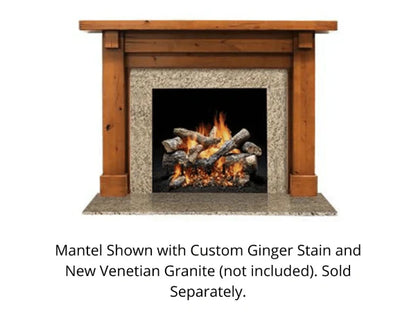 Majestic Battlefield B 48" Primed MDF Flush Wood Mantel
