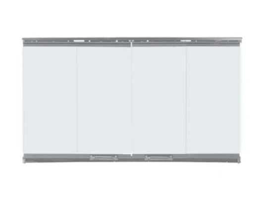 Majestic ODVGF-42 Bi-Fold Glass Doors for Villawood 42" Wood Burning Fireplace