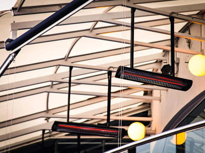 Bromic Heating 36" Black Tube Suspension Kit for Tungsten Electric Heater