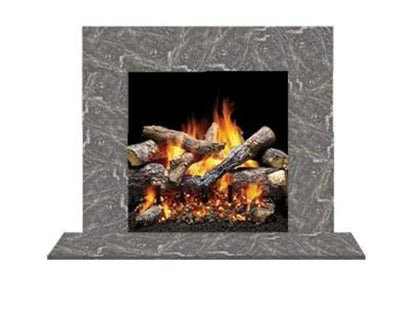 Majestic MBBTAMS2 Set 2 Blue Tundra Marble Stone Surround with Order In Multiples of 6