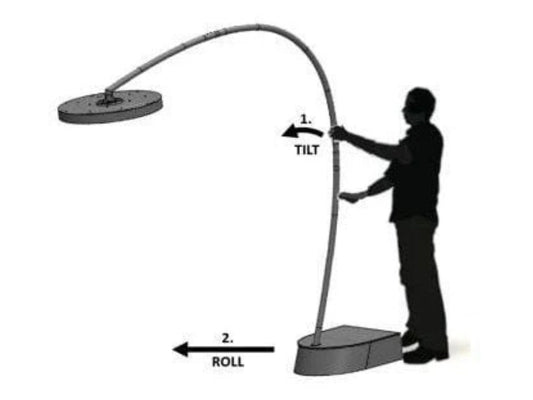 Bromic Heating Base Wheels Set for Eclipse Portable Smart-Heat Electric Heater