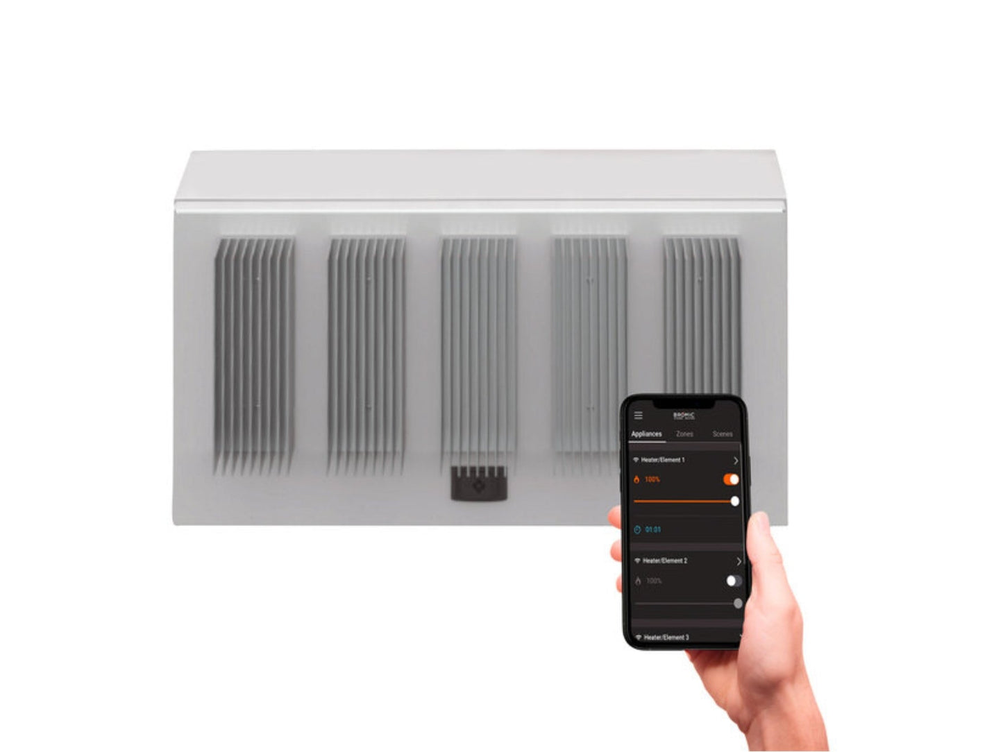 Bromic Heating Affinity Smart-Heat Control Dimmer 5 Channel for Platium and Tungsten Gas or Electric Heater