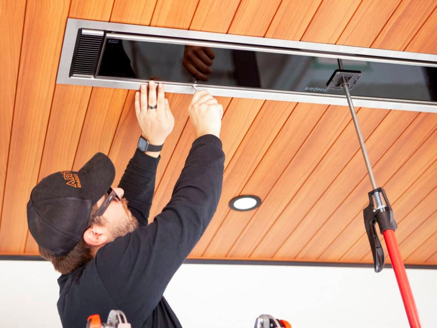 Bromic Heating Low Clearance Ceiling Recess Kit for Platinum 4500W Electric Heater