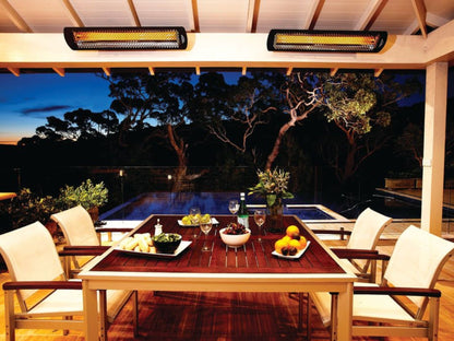 Bromic Heating Tungsten Smart-Heat 44" 6000W Series 277v Black Electric Outdoor Patio Heater