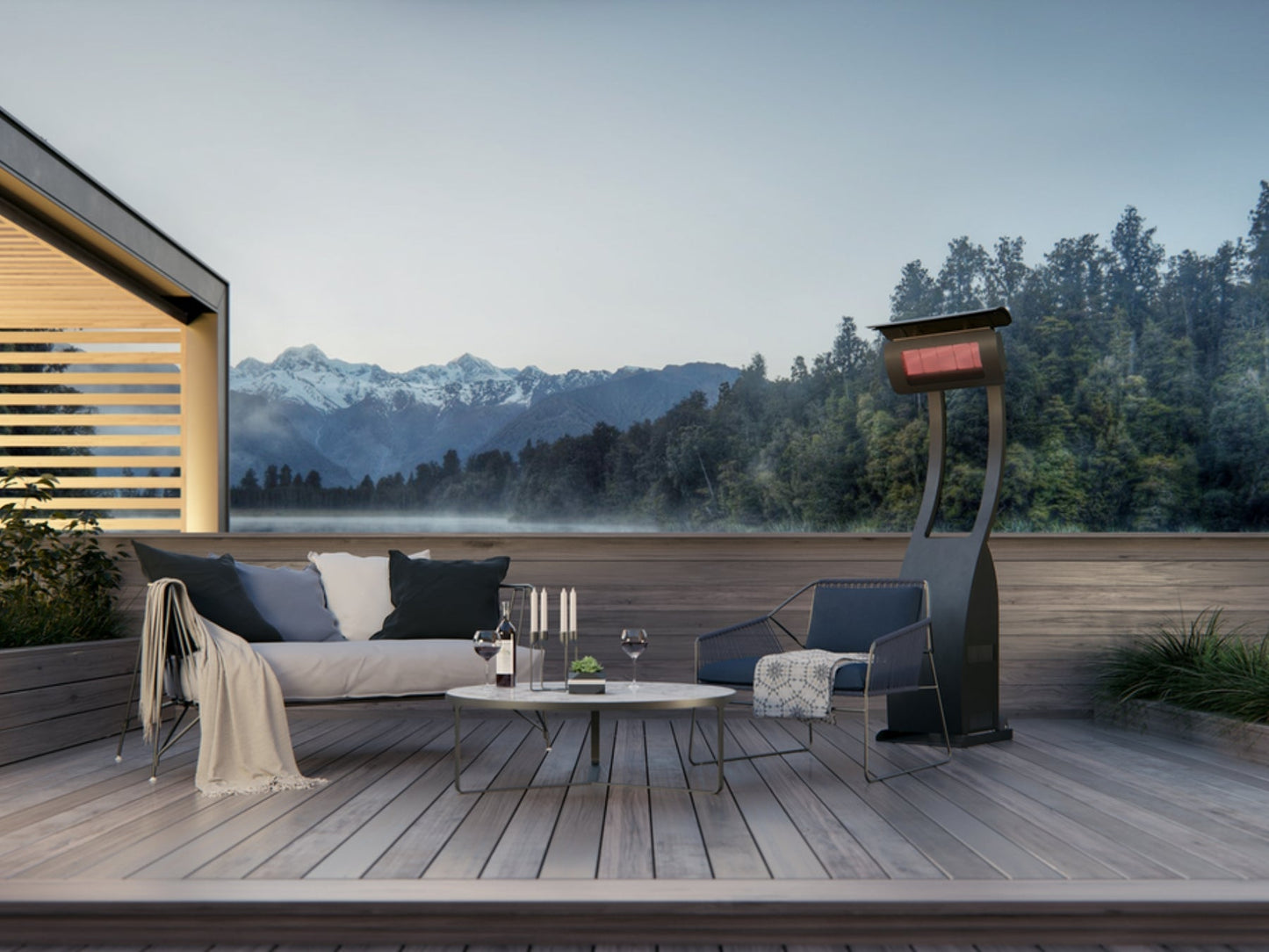 Bromic Heating Tungsten Smart-Heat 27" Natural Gas Portable Outdoor Heater