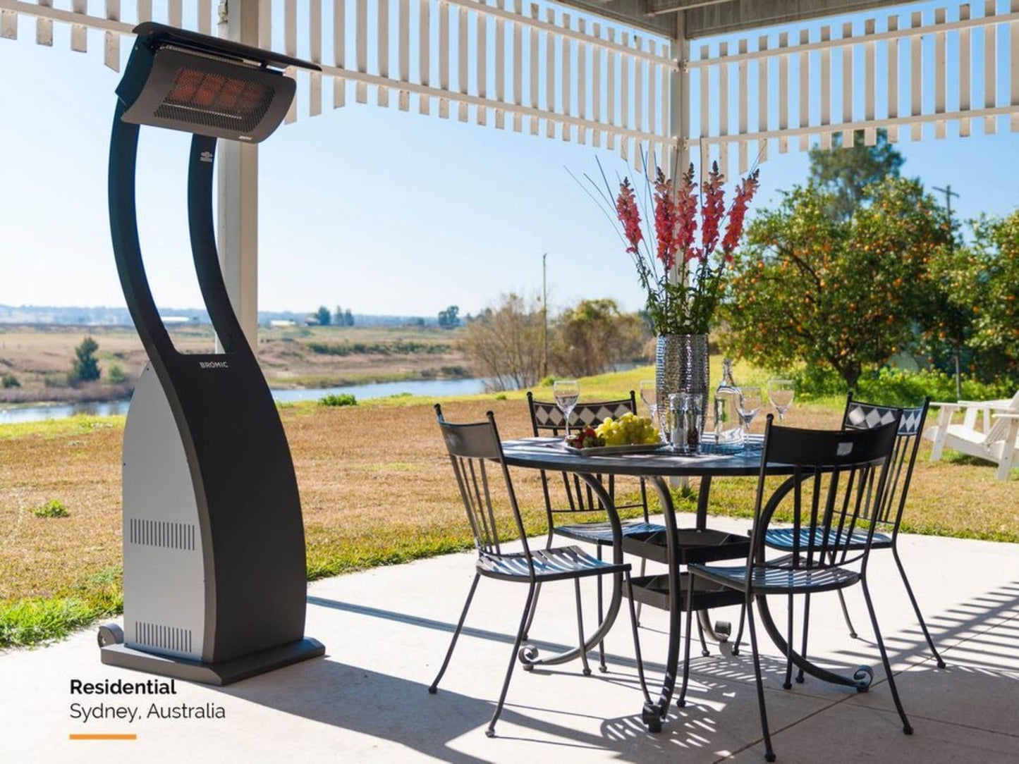 Bromic Heating Tungsten Smart-Heat 27" Natural Gas Portable Outdoor Heater