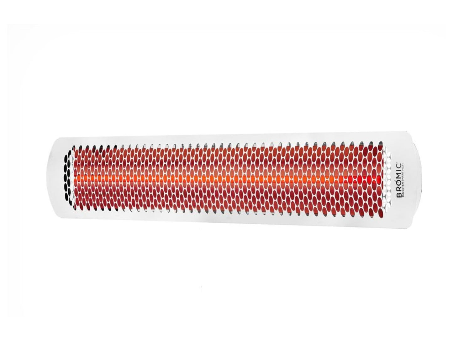 Bromic Heating Tungsten Smart-Heat 56" 6000W Series 277v White Electric Outdoor Patio Heater