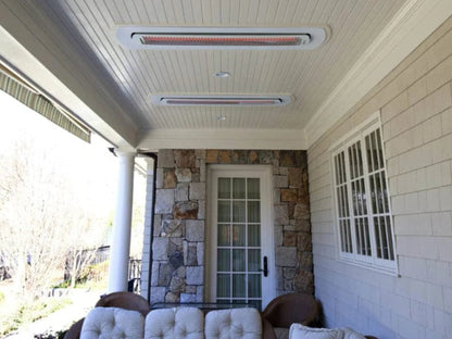 Bromic Heating White Ceiling Recess Kit for Tungsten 2000W and 4000W Electric Heater