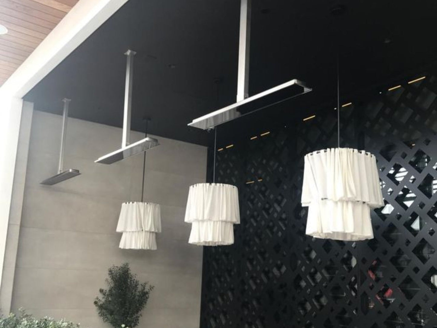 Bromic Heating Platinum Smart-Heat Black 50" 3400W Series 220-240v Electric Patio Heater