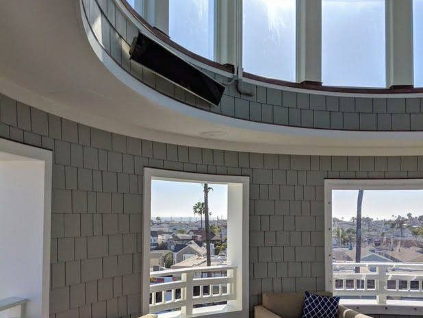 Bromic Heating Platinum Smart-Heat Black 33" 2300W Series 208v Electric Patio Heater