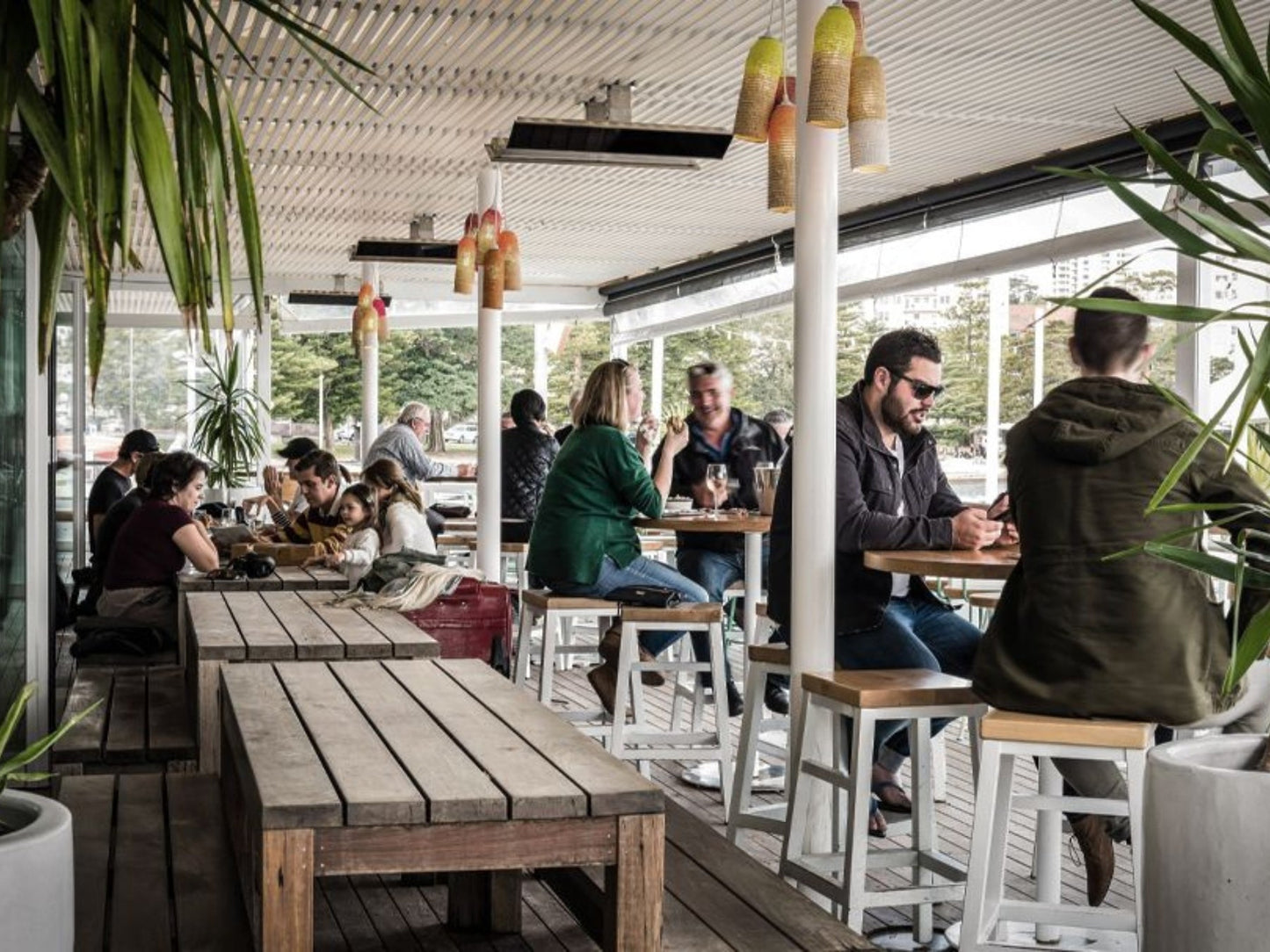 Bromic Heating Platinum Smart-Heat Black 53" 4500W Series 220-240v Electric Patio Heater