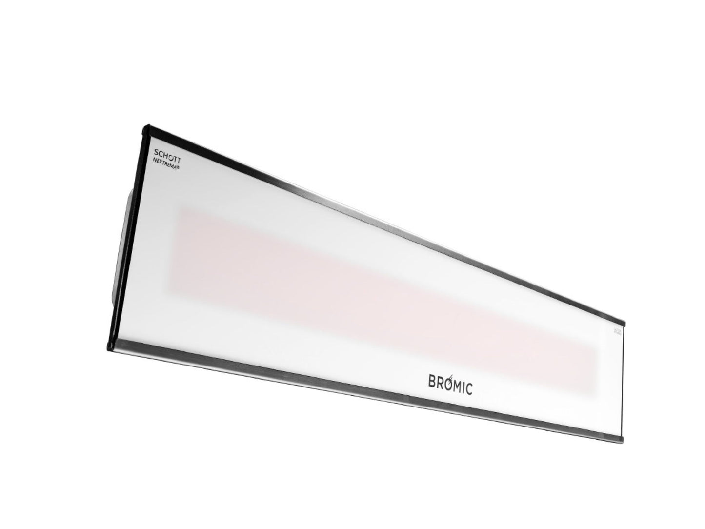 Bromic Heating Platinum Smart-Heat White 33" 2300W Series 208v Electric Patio Heater