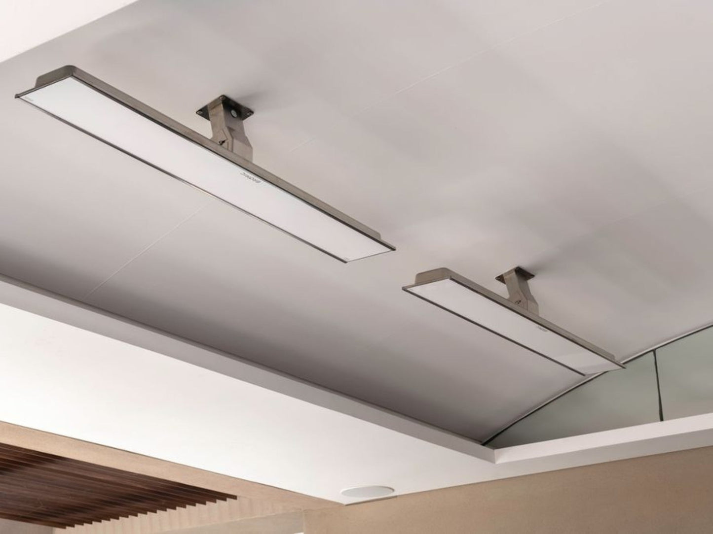 Bromic Heating Platinum Smart-Heat White 50" 3400W Series 208v Electric Patio Heater