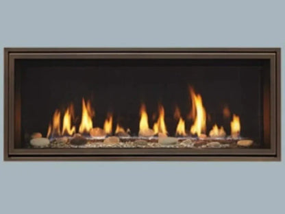 Majestic Pewter Clean Face Trim for Echelon II 72" Gas Fireplace