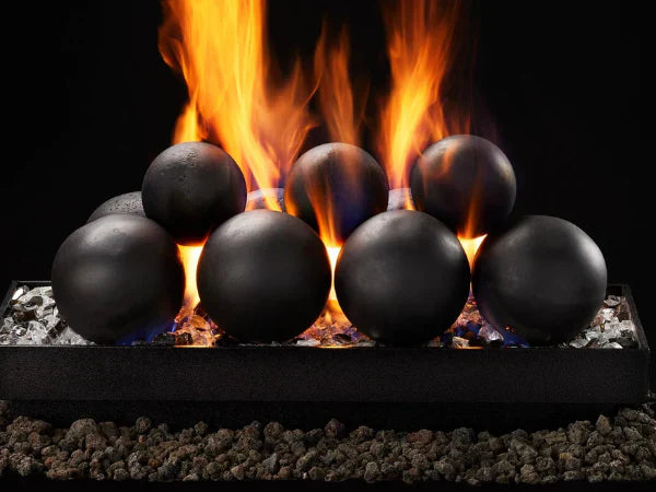 Majestic Cannonballs 24" for Contemporary Gas Burner