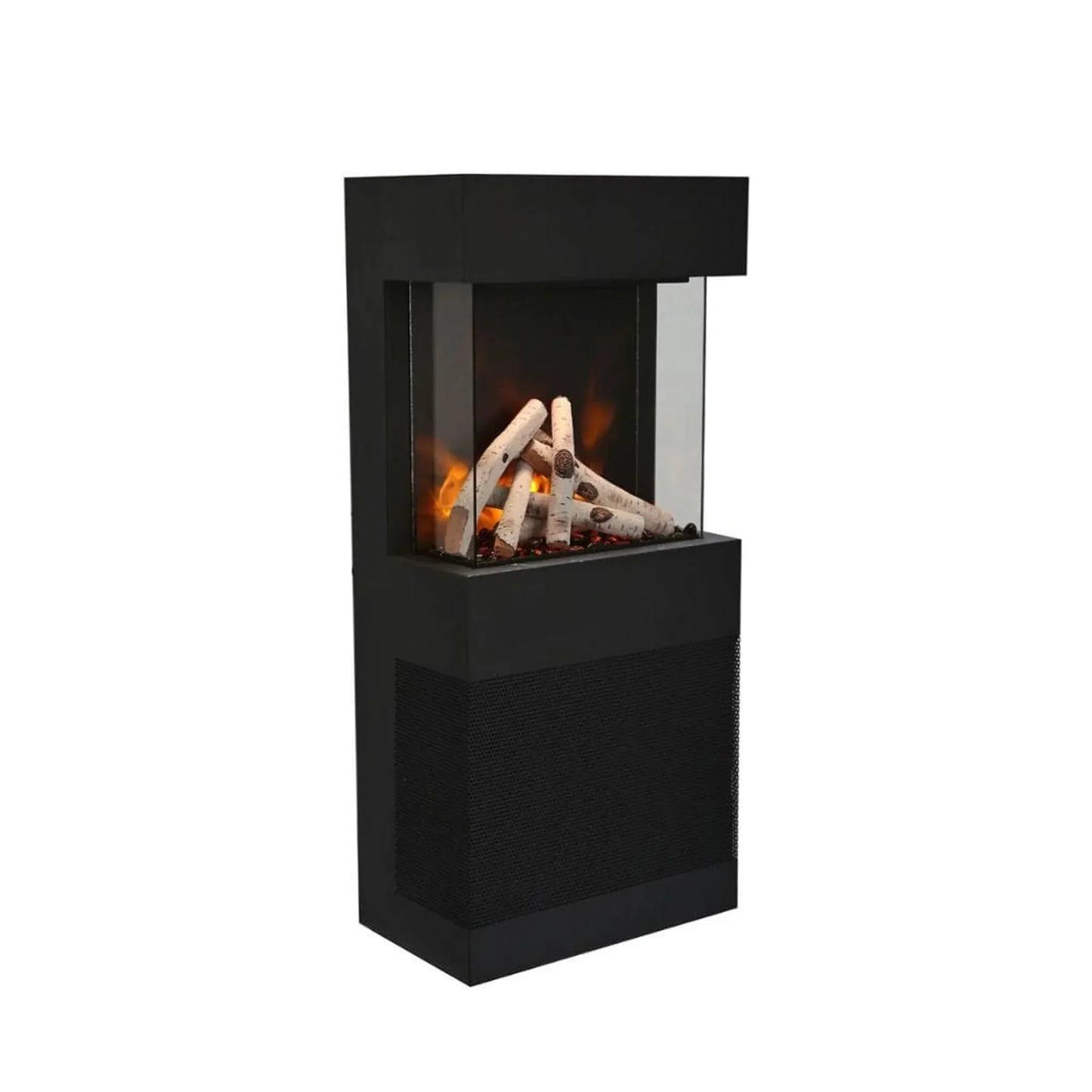 Amantii CUBE 20" Lumina Wall Mounted Built-in Smart Electric Fireplace | CUBE-2025WM-LUMINA