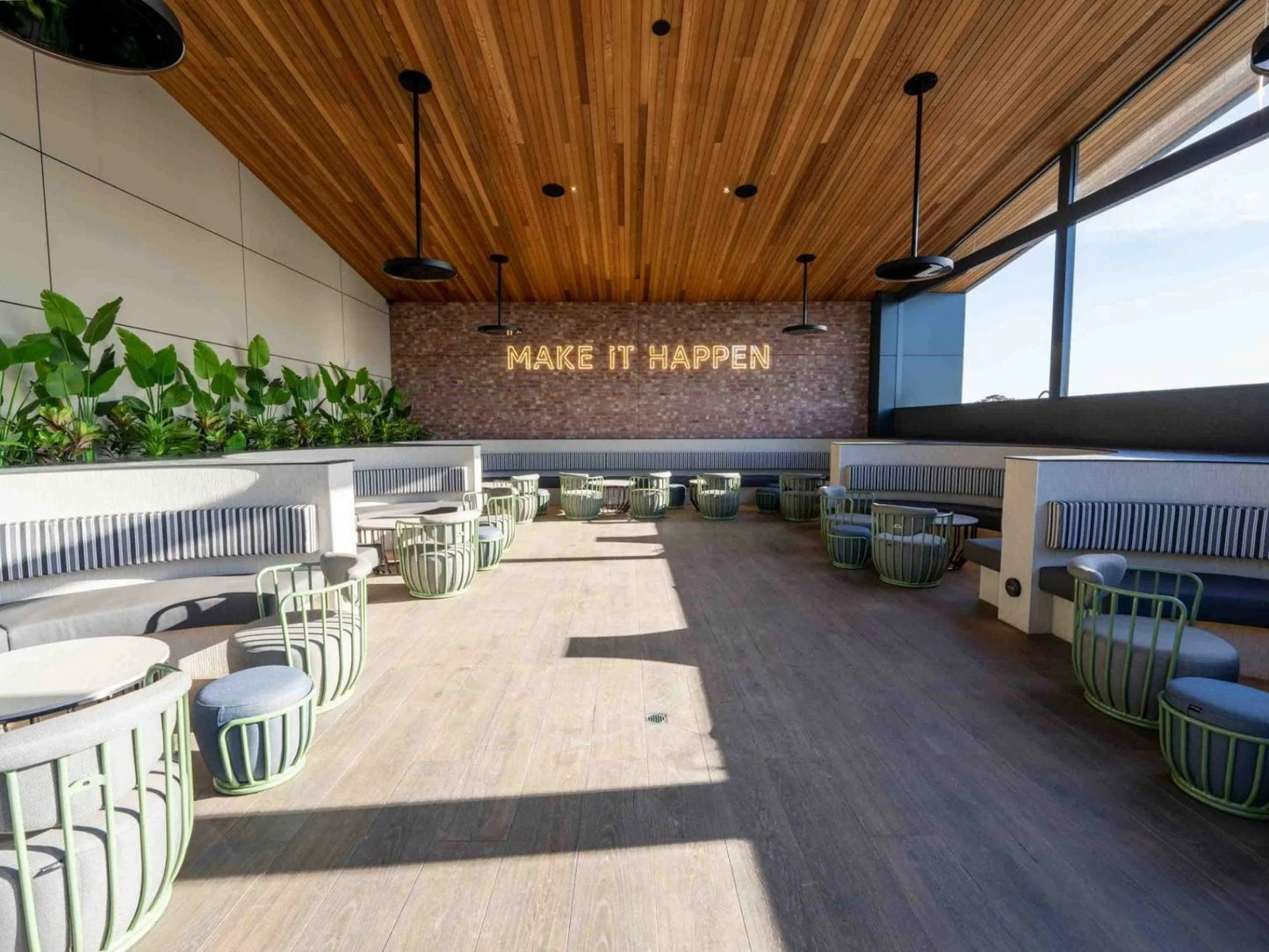 Bromic Heating 48" Straight Ceiling Pole for Eclipse Smart-Heat Electric Heater