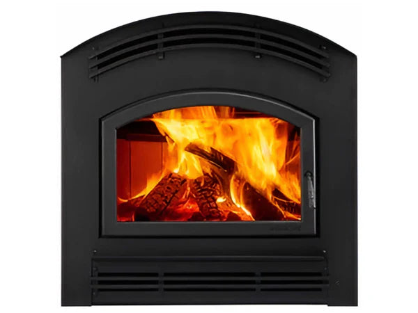 Majestic Mission Classic Black Arch Front for Pioneer III Wood Burning Fireplace