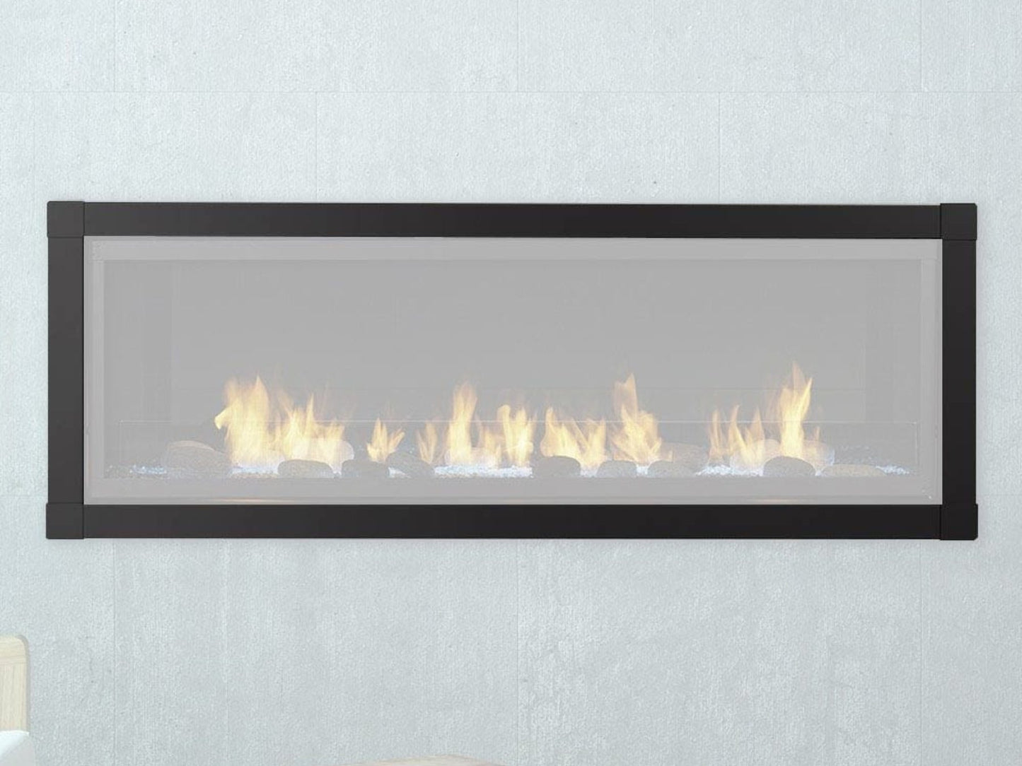 Monessen Artisan 42" Contemporary Satin Black Front