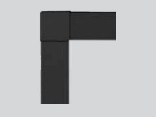 Monessen Artisan 48" Contemporary Satin Black Front