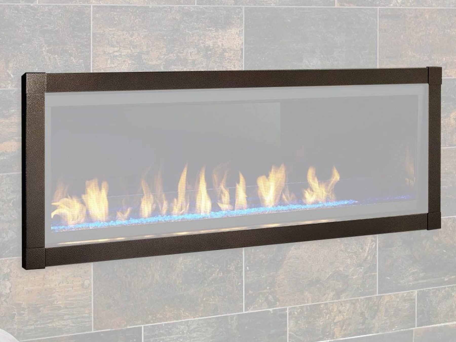 Monessen Artisan 60" Contemporary Verigated Copper Front