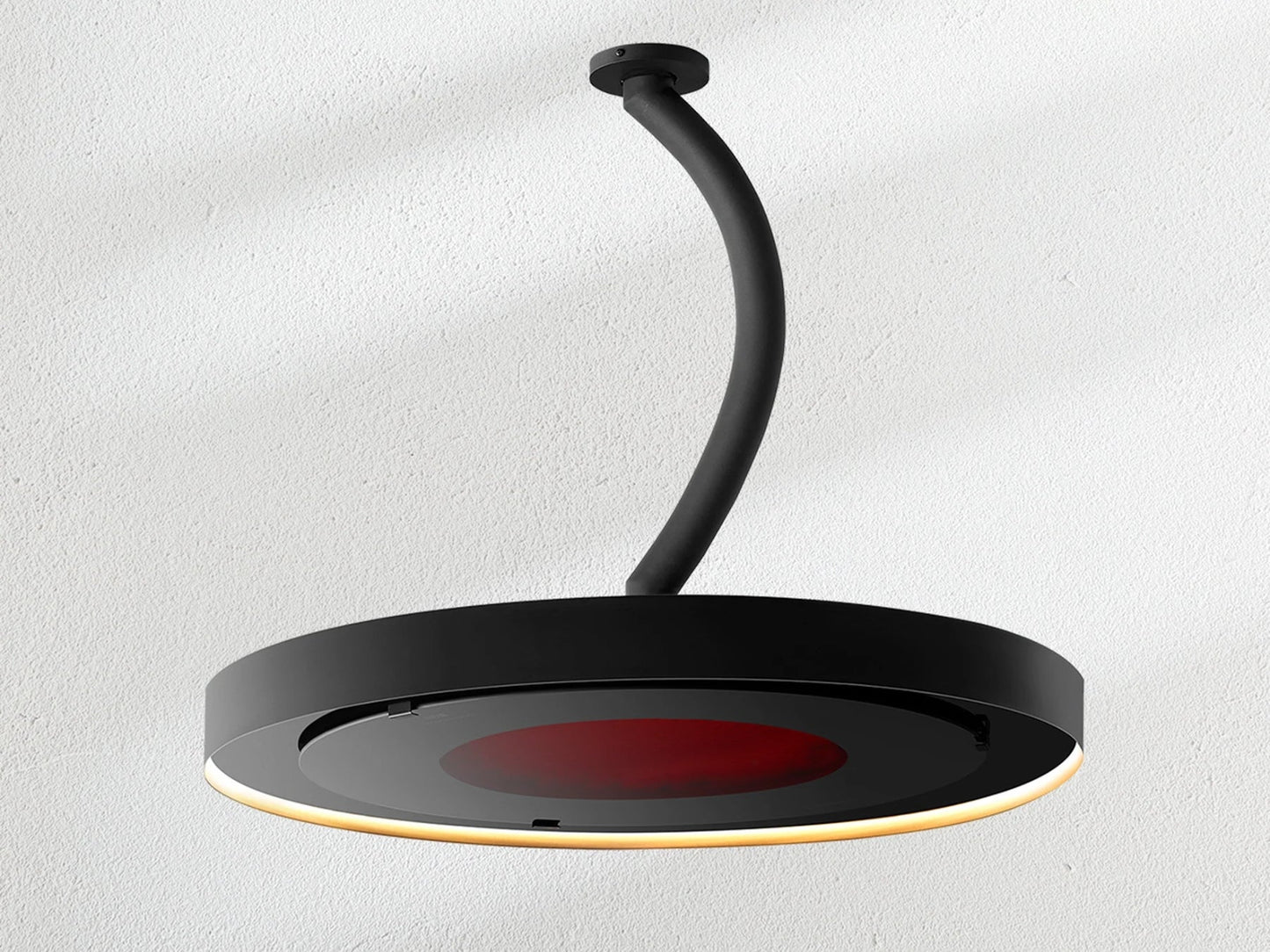 Bromic Heating 24" Curved Ceiling Pole for Eclipse Smart-Heat Electric Heater