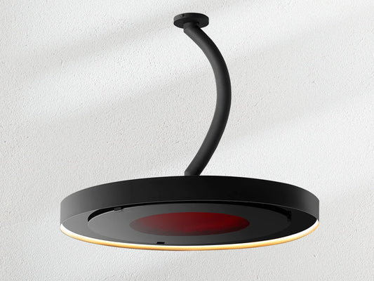 Bromic Heating 24" Curved Ceiling Pole for Eclipse Smart-Heat Electric Heater