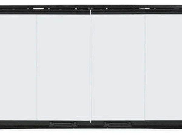 Majestic Original Bi-Fold Glass Doors with Stainless Steel Trim for Royalton and Reveal 42" Fireplaces