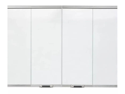 Majestic Heatilator DM8042-S 42" Stainless Steel Bi-Fold Glass Doors for Cottagewood 42" Wood Burning Fireplace