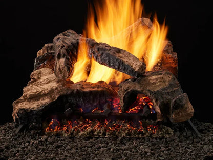 Majestic Duzy 3 30" 6-Piece Refractory Cement Vented Gas Log Set