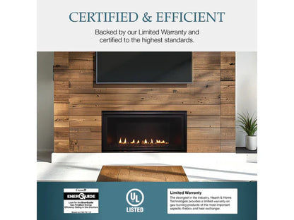 Majestic DVLINEAR36 36" Contemporary Direct Vent Gas Fireplace with IntelliFire Ignition