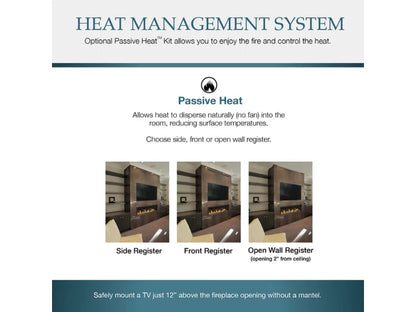 Majestic DVLINEAR36 36" Contemporary Direct Vent Gas Fireplace with IntelliFire Ignition