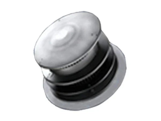 Majestic DVP Horizontal High Rise Termination Cap with Glass Base