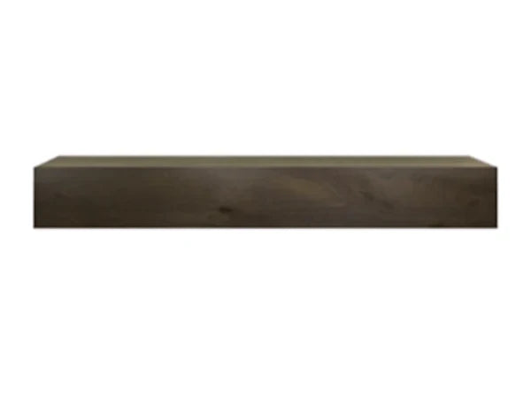 Majestic FMOKKA59 Design Series Ozark B 59" Distressed Knotty Alder Unfinished Mantel Shelf