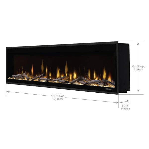 Dimplex Ignite Evolve 74" Linear Electric Fireplace 500002608