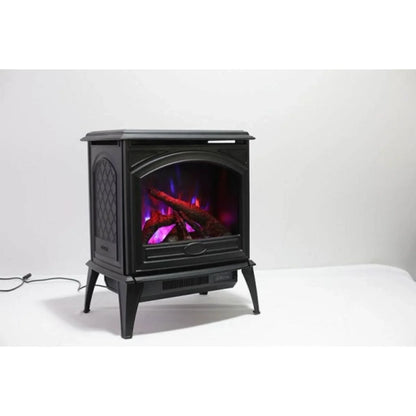 Amantii Sierra Flame Lynwood Series 23" Freestanding Cast Iron Electric Stove | E50-NA
