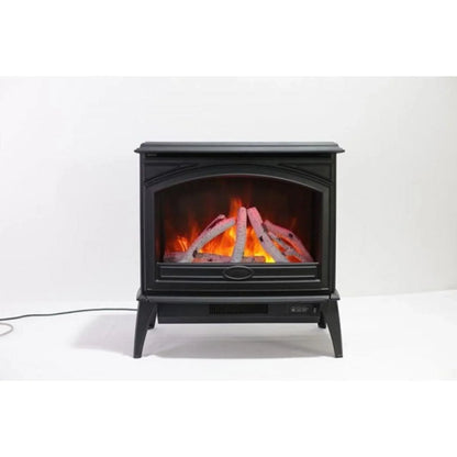 Amantii Sierra Flame Lynwood Series 23" Freestanding Cast Iron Electric Stove | E50-NA