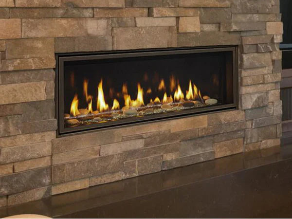 Majestic Echelon 36" Linear Contemporary Direct Vent Natural Gas Fireplace with IntelliFire Touch Ignition System