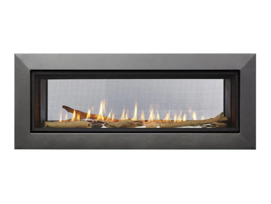 Majestic Echelon See-Through 36" Linear Contemporary Direct Vent Natural Gas Fireplace with IntelliFire Touch Ignition System