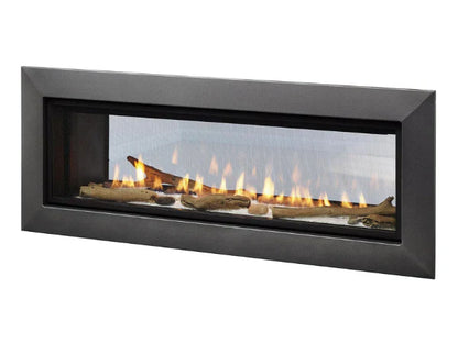 Majestic Echelon See-Through 36" Linear Contemporary Direct Vent Natural Gas Fireplace with IntelliFire Touch Ignition System